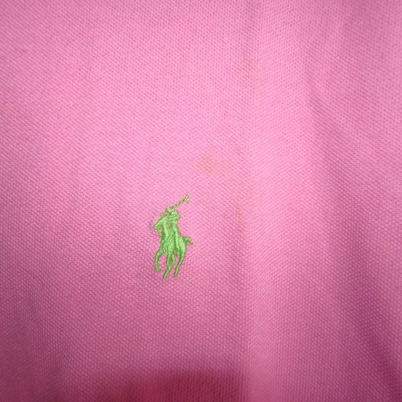 Pink 2-button Classic Fit Ralph Lauren Polo Shirt - Picture 4 of 6